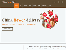 Tablet Screenshot of guangzhou-flowers.chinaflowernet.com