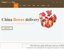 Tablet Screenshot of dalian-flowers.chinaflowernet.com